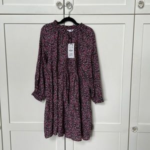 Zara Boho ditsy floral dress sz 9